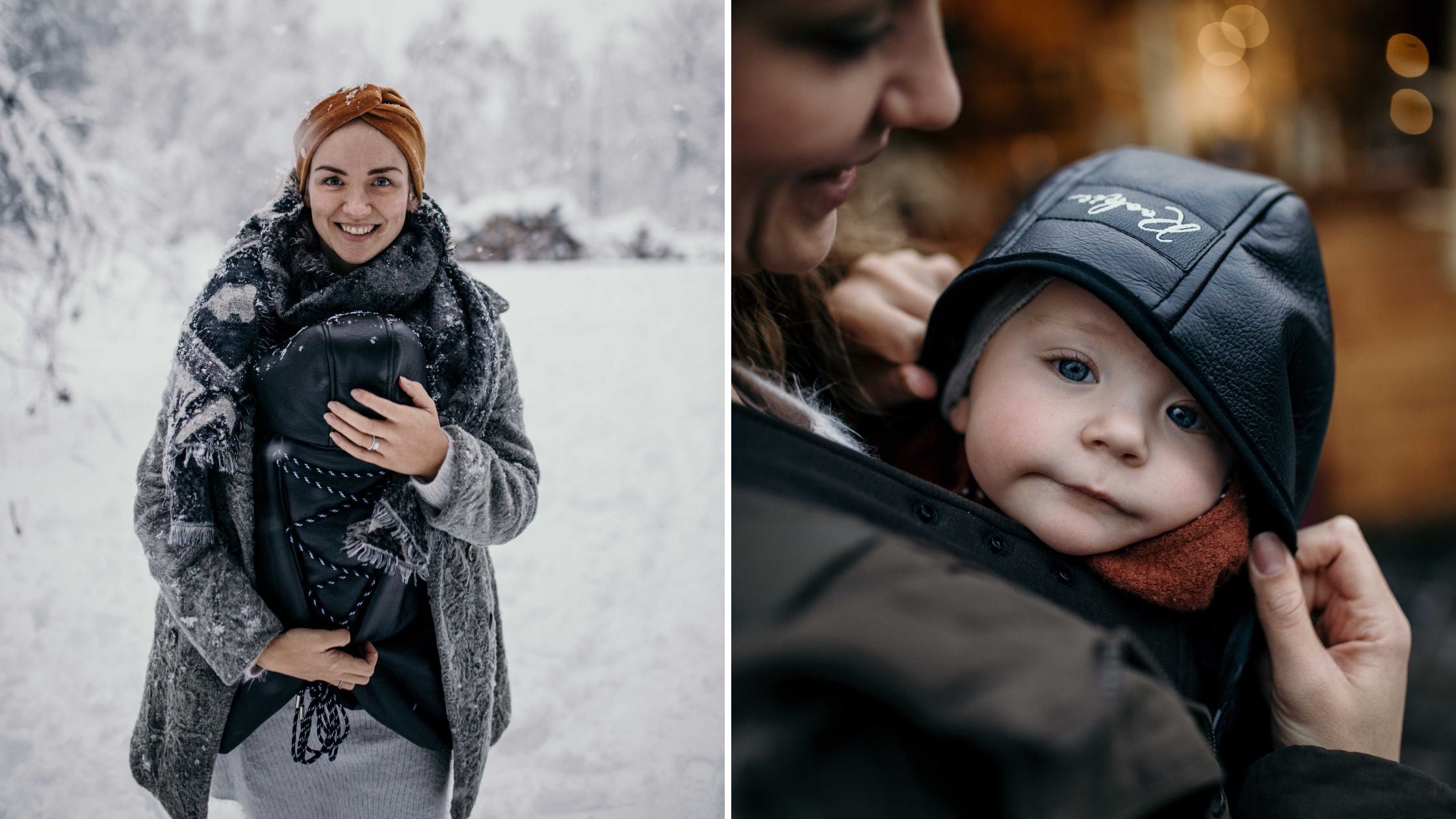 Babywearing in winter: What your baby should wear under the winter cov ...