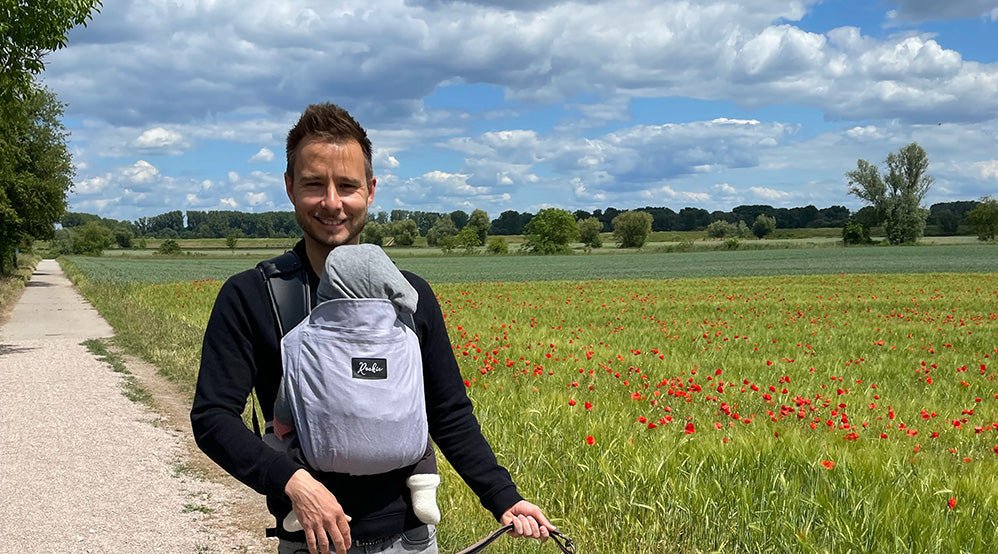 EINE ROOKIE PAPA & SEINE ERFAHRUNG MIT DER ROOKIE BABYTRAGE