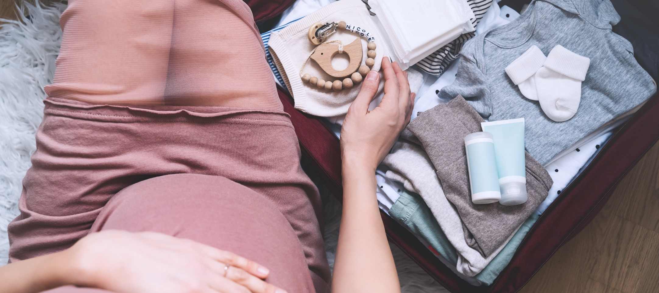 Kliniktasche-Checkliste: Was du für Mama und Baby brauchst!