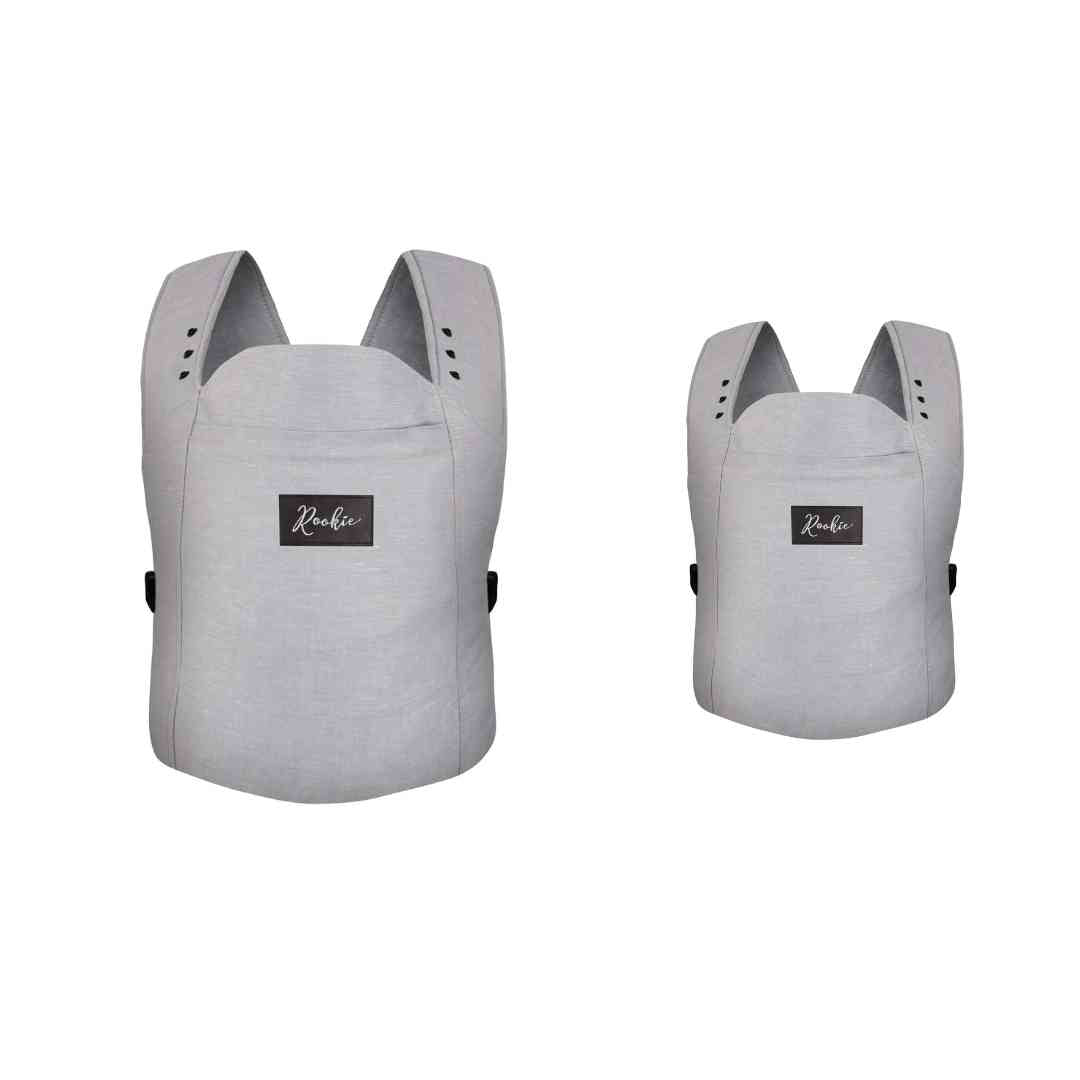 Mama & Kind Bundle: ROOKIE Premium Babytrage + Puppentrage - ROOKIE Hauptbild