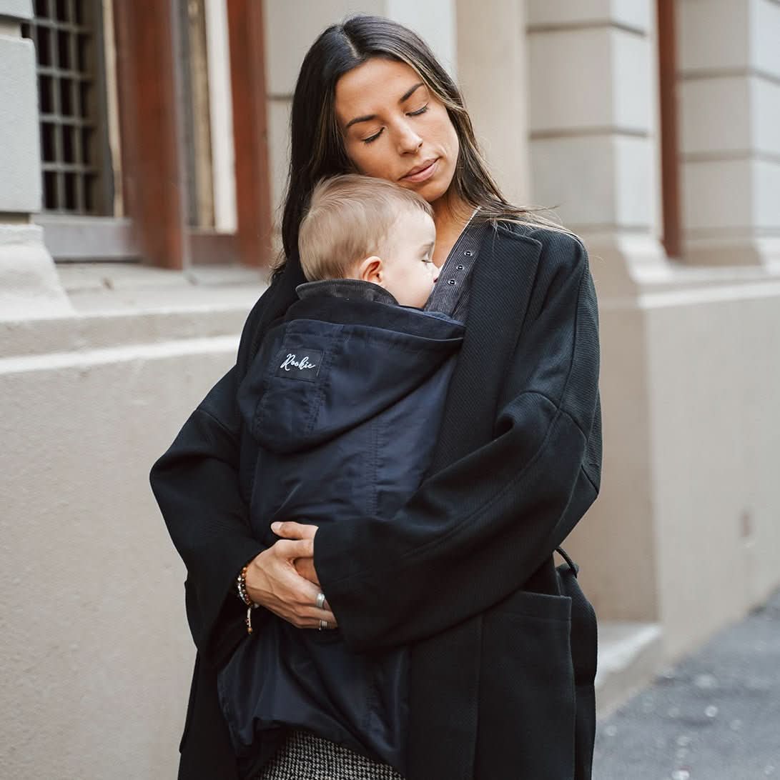 Babytragen Regen- und Wettercover - Black - ROOKIE