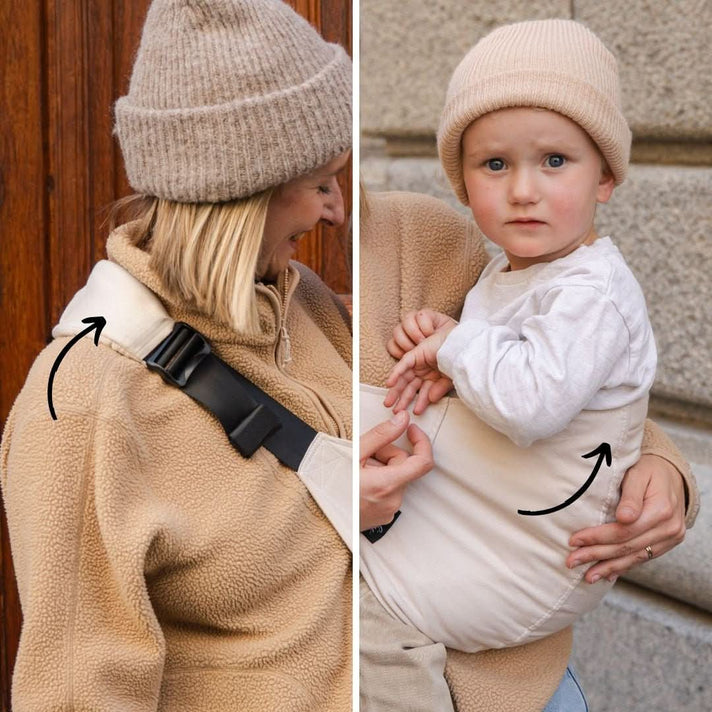 Hip Carrier – Beige Zweitbild
