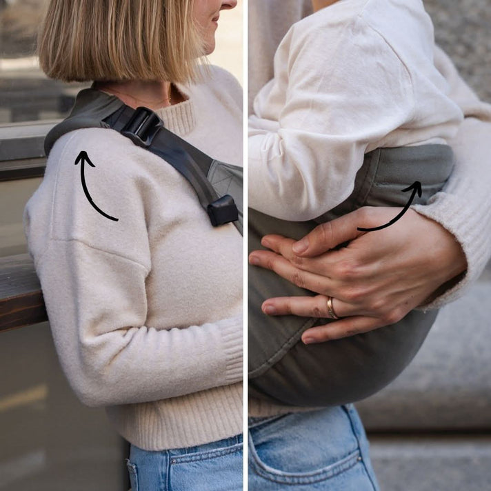 Hip Carrier – Khaki Zweitbild