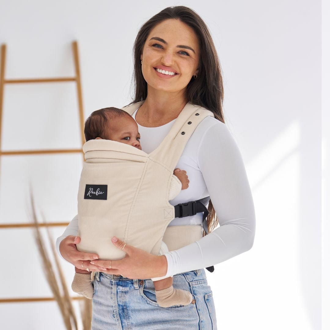 Premium Elite Babytrage – Cord Ivory Hauptbild