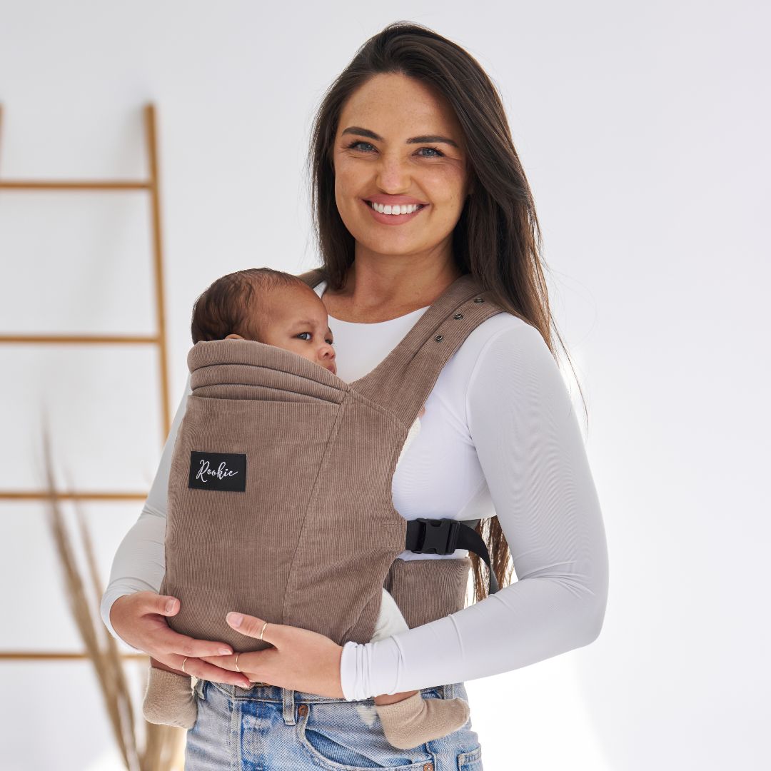 Premium Elite Baby Carrier – Cord Mocha Hauptbild