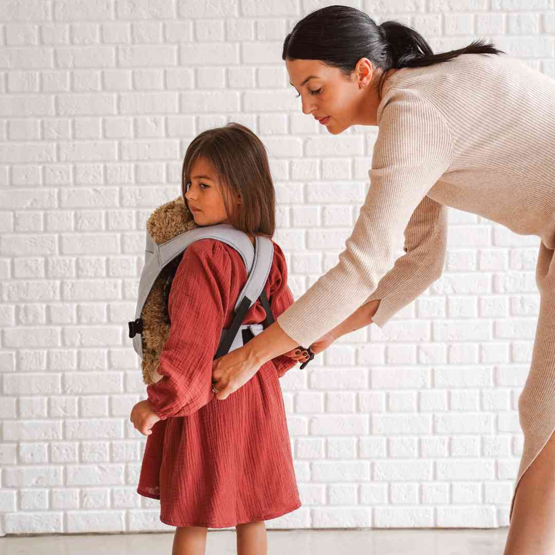 Mama & Kind Bundle: ROOKIE Premium Babytrage + Puppentrage - ROOKIE