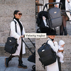 Wickelrucksack inkl. Auflage - ROOKIE